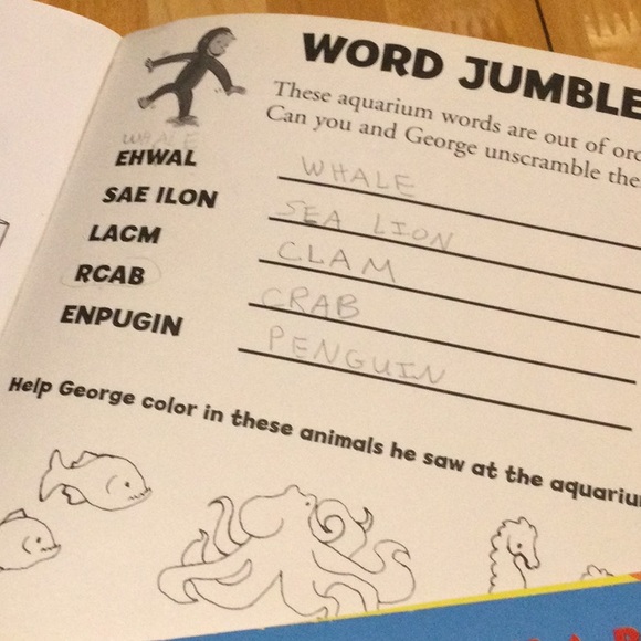 DONATED! 4 Curious George softcover books - Picture 14 of 14